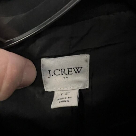 J. Crew Black Pea Coat - Picture 9 of 9
